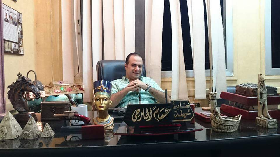  المقدم حسام الجارحي مفتش المباحث 