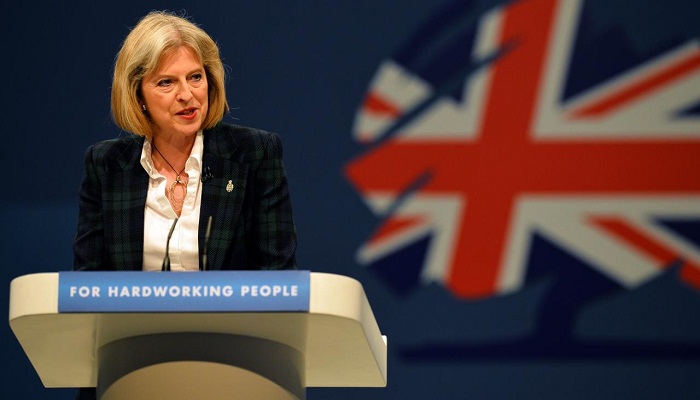  رئيسة وزراء بريطانيا تيريزا ماي