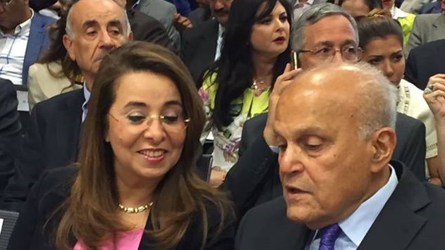 غادة والى والدكتور مجدى يعقوب