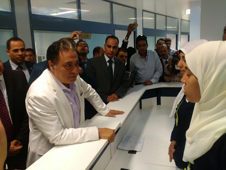 جانب من الزيارة جانب من الزيارة