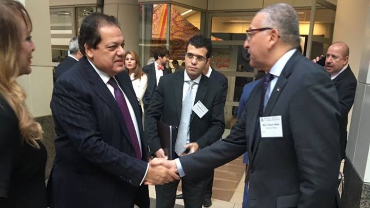 أبو العينين وسفير مصر في واشنطن