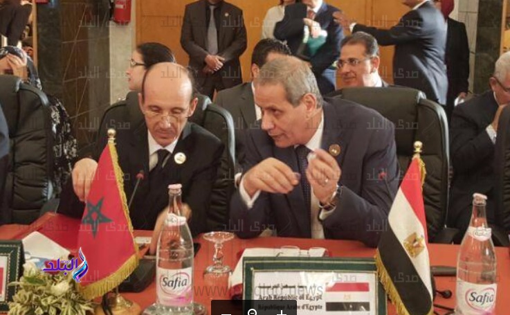 الهلالي أثناء مشاركته بالمؤتمر الهلالي أثناء مشاركته بالمؤتمر
