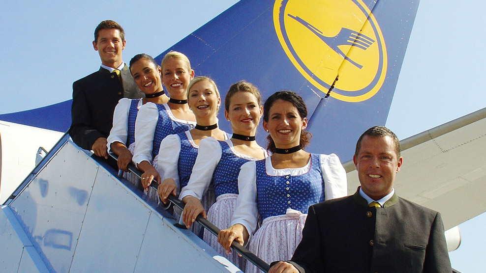 مضيفو الطيران للخطوط الجوية الألمانية