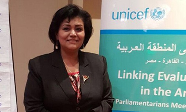 النائبة منال ماهر عضو لجنة حقوق الانسان بالبرلمان النائبة منال ماهر عضو لجنة حقوق الانسان بالبرلمان