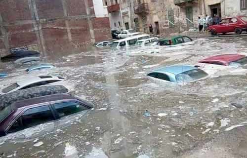 سيول في محافظات مصر سيول في محافظات مصر