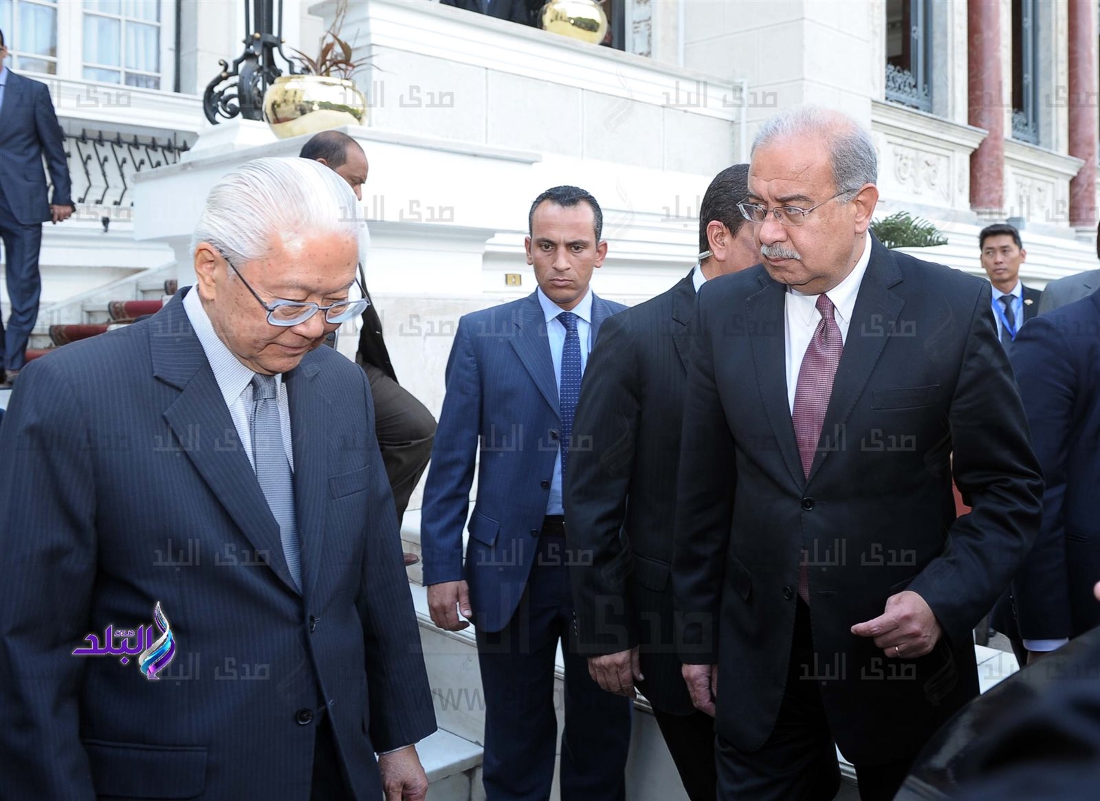 الرئيس السيسي ونظيره السنغافورى