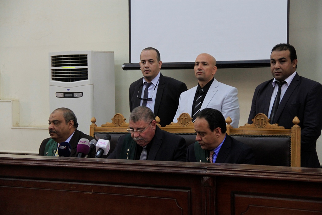 المستشار حسن فريد، رئيس محكمة جنايات القاهرة المستشار حسن فريد، رئيس محكمة جنايات القاهرة