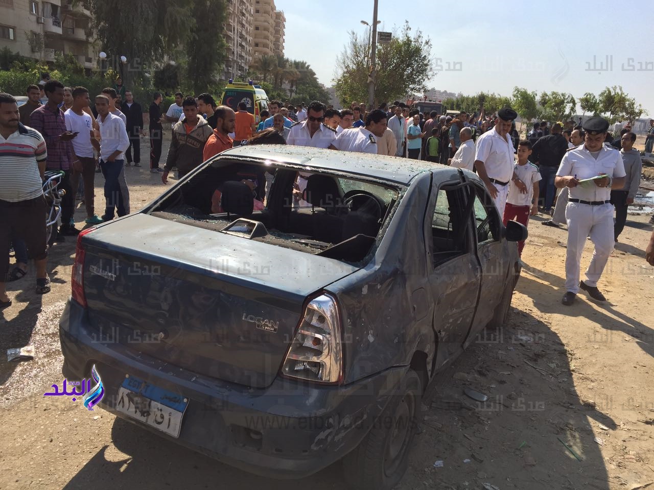 صورة من الحادث