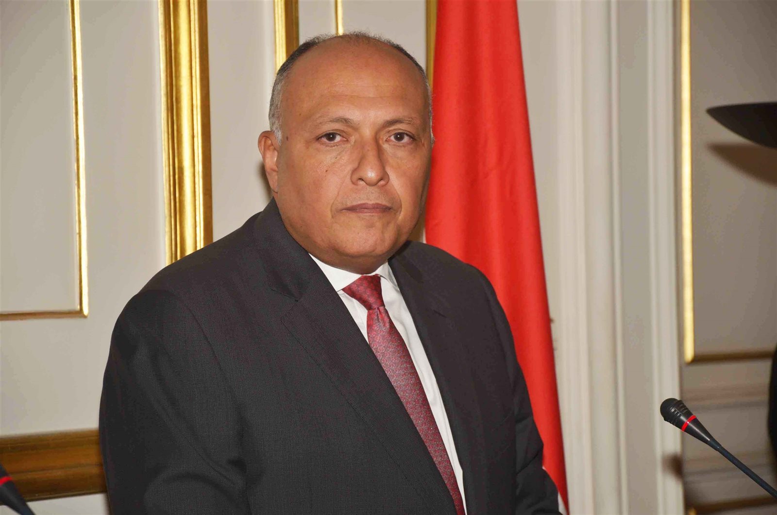 سامح شكري وزير الخارجية المصري