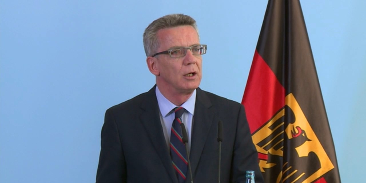 وزير الداخلية الألماني توماس دى ميزير