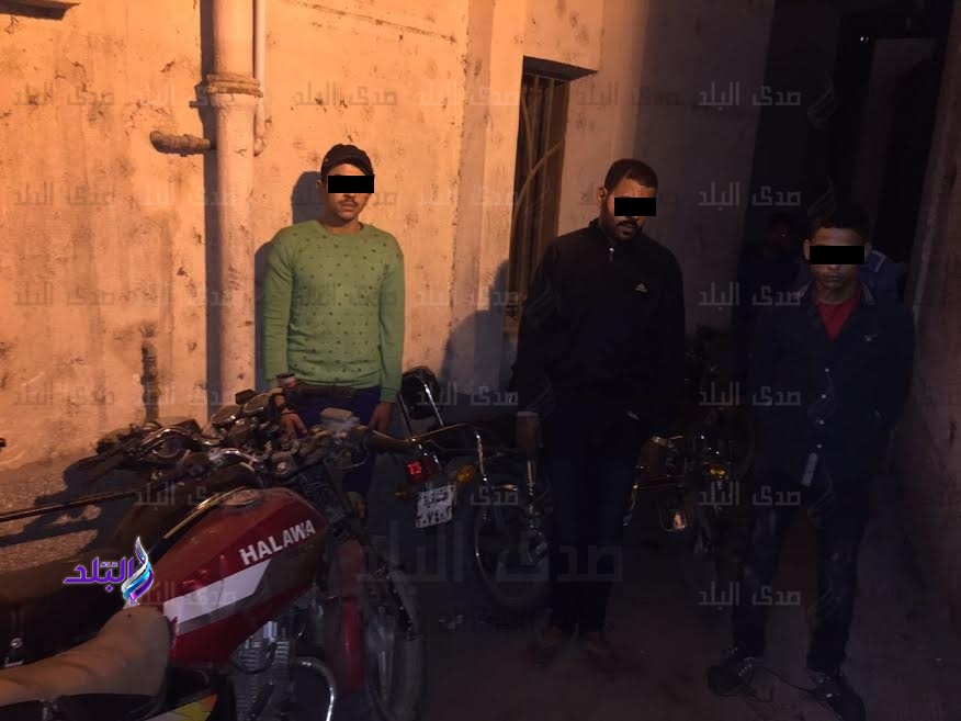 تشكيل عصابى لسرقة الدراجات النارية