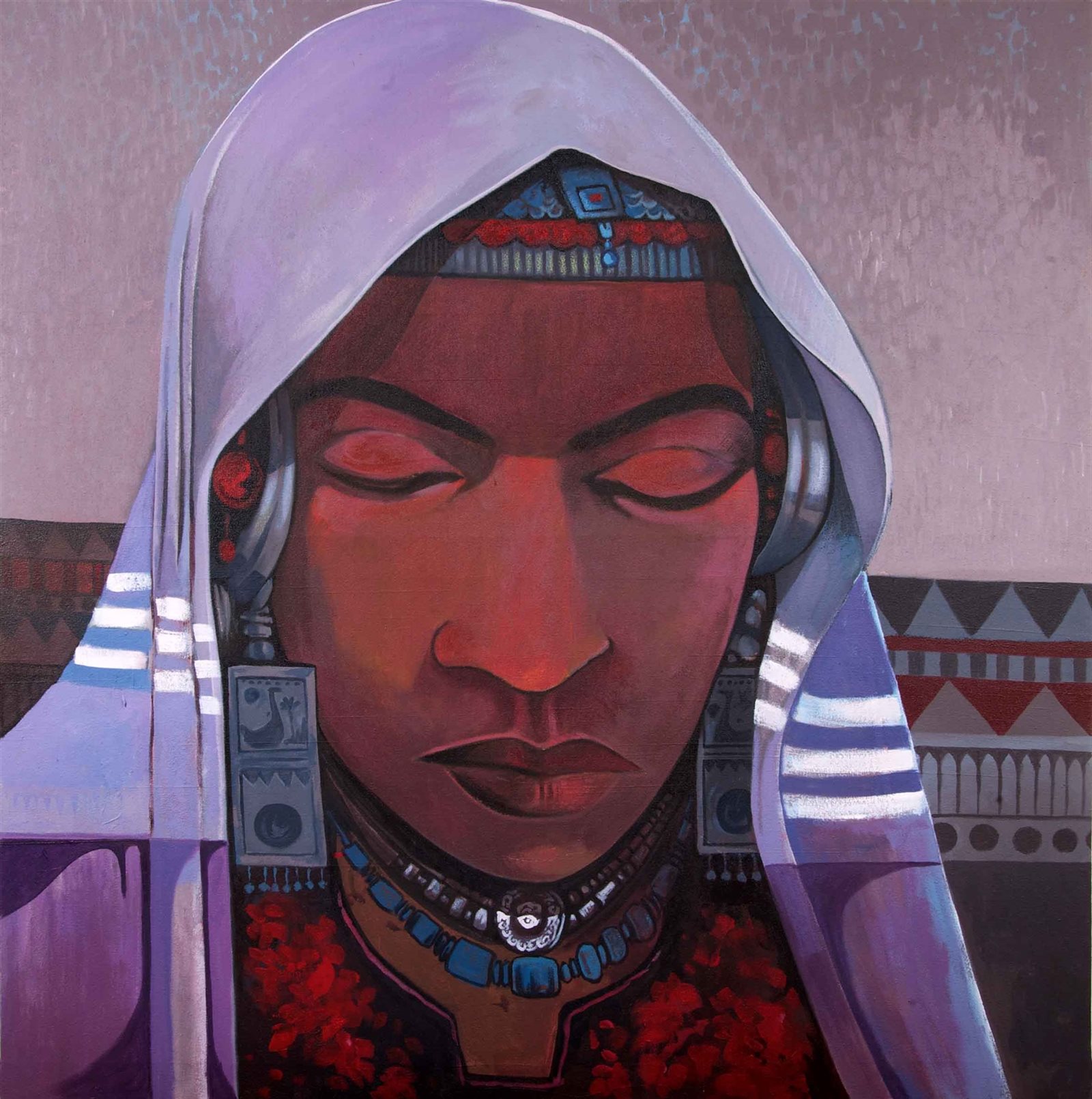 معرض الفنان مجدي الكفراوي (حوارات الصمت)