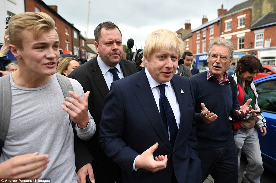 بوريس جونسون وزيرا لخارجية بريطانيا