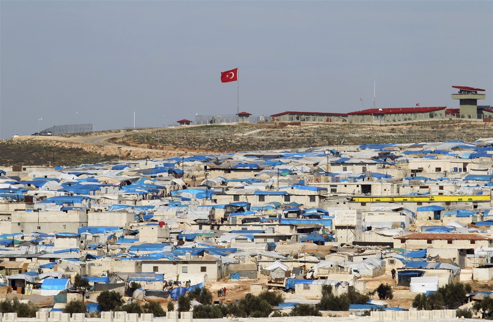 الحدود التركية