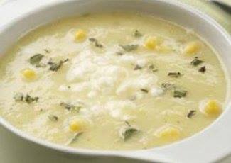 شوربة الخضار بالكريمة 