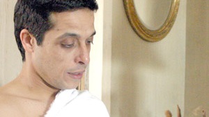 عامر منيب بملابس الإحرام _ أرشيفية