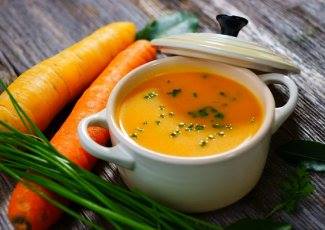 شوربة الجزر الدايت من مطبخ الشيف «غادة عاطف»