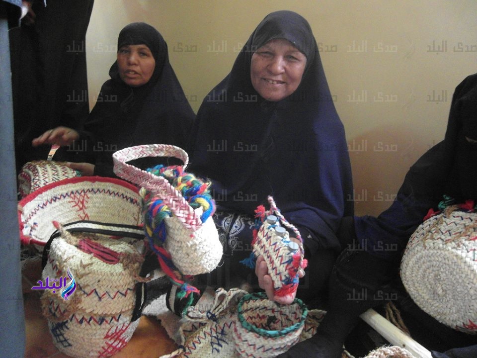 منتجي صناعات الخوص