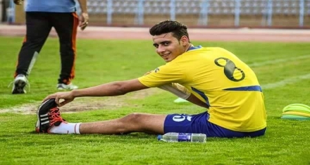 باهر المحمدى لاعب الإسماعيلى 