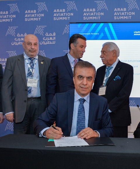 عادل العلى رئيس قمة العرب للطيران 