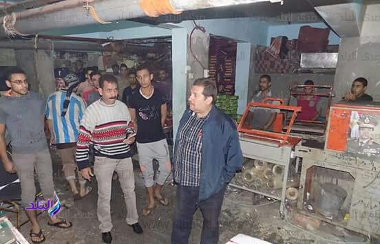 غلق مصنع لحلويات المولد بالزيتون