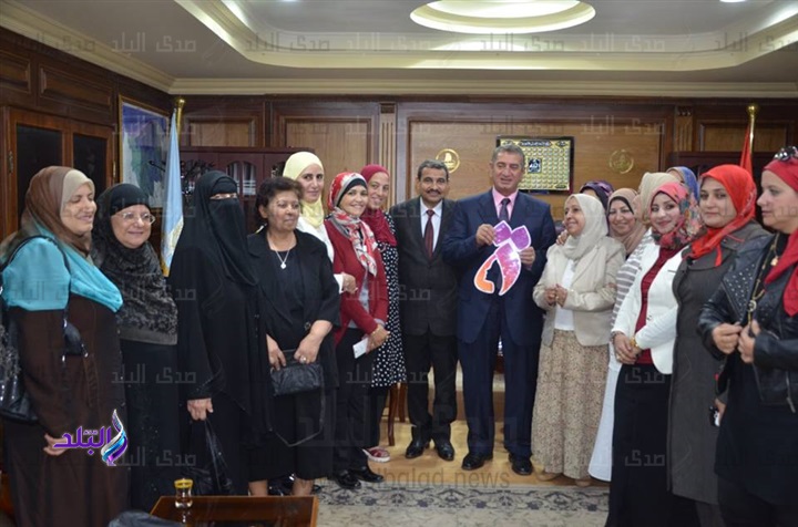 أعضاء قومي المرأة بكفرالشيخ