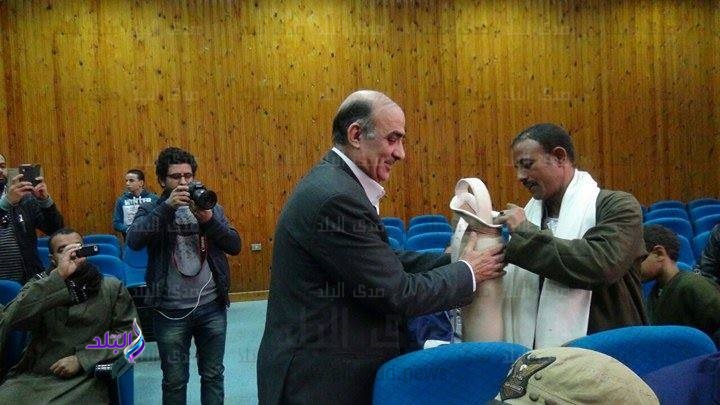 حفل تسليم الأجهزة التعويضية بجامعة المنيا