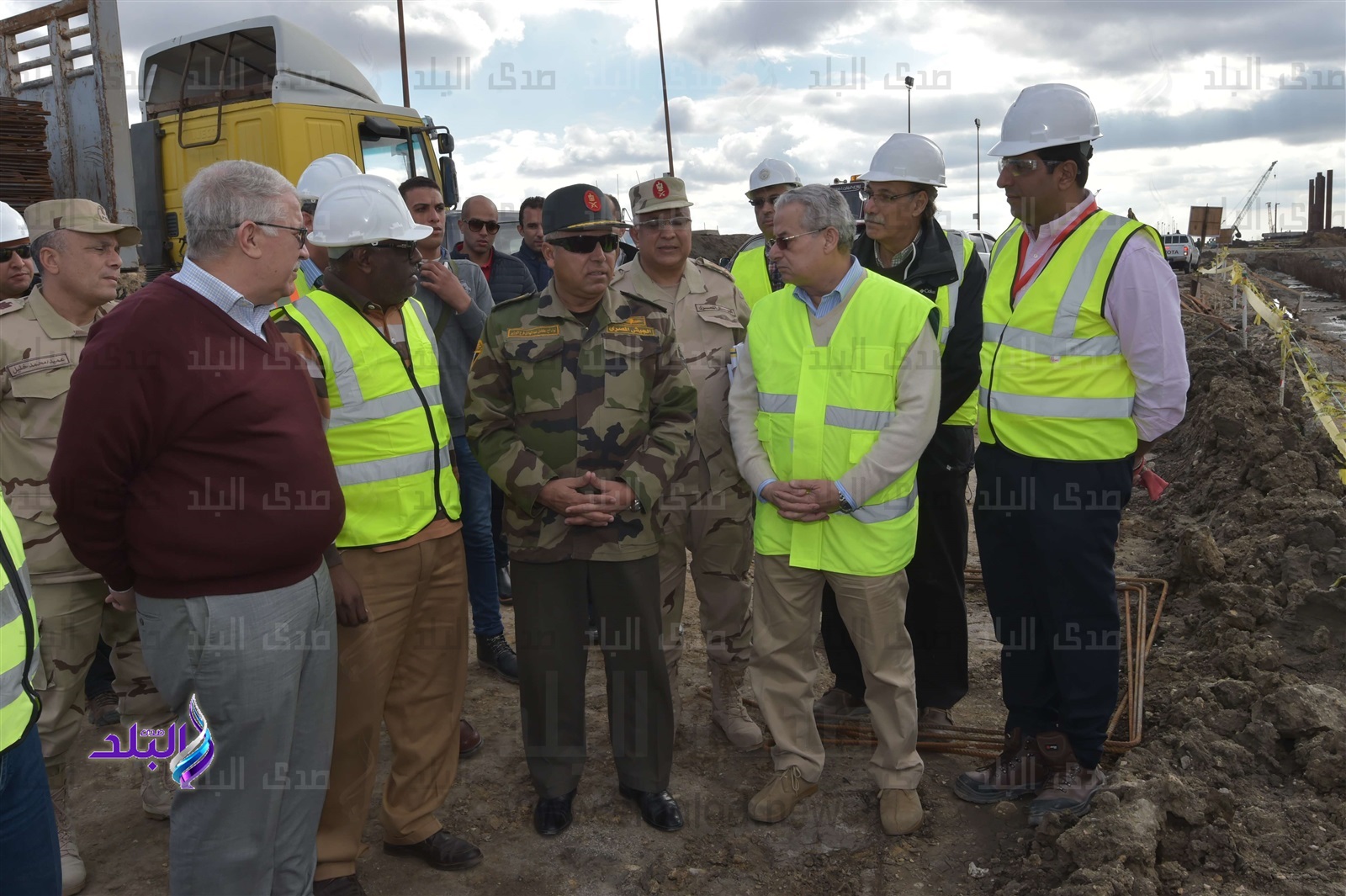 جانب من الزيارة