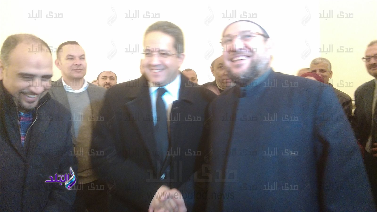وزيرا الأثار والأوقاف وزيرا الأثار والأوقاف