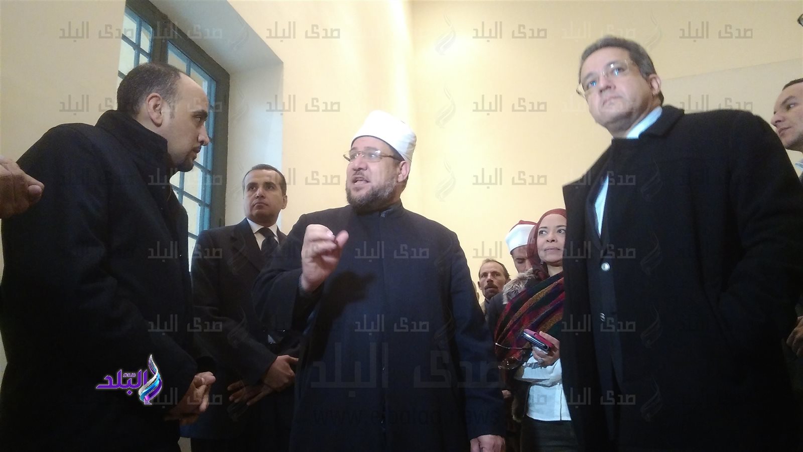 وزيرا الأثار والأوقاف 