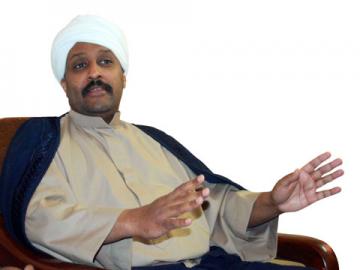 محمد الحسن الميرغنى  مساعد أول رئيس جمهورية السودان