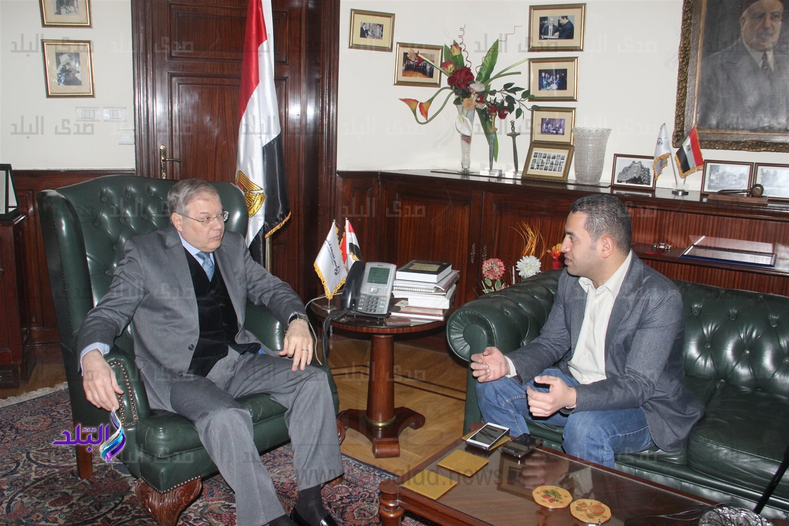 الدكتور محمد يوسف رئيس شركة مصر القابضة للتأمين