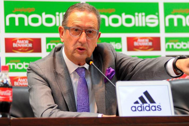 "جورج ليكانس" المدير الفني لمنتخب الجزائر "جورج ليكانس" المدير الفني لمنتخب الجزائر