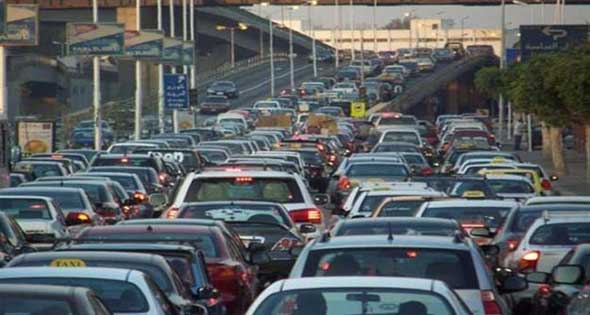 جانب من الكثافات المرورية- أرشيفية