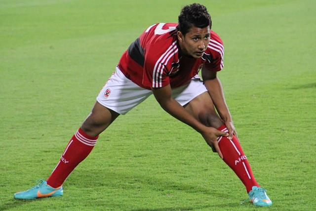 عمرو جمال مهاجم النادى الأهلى