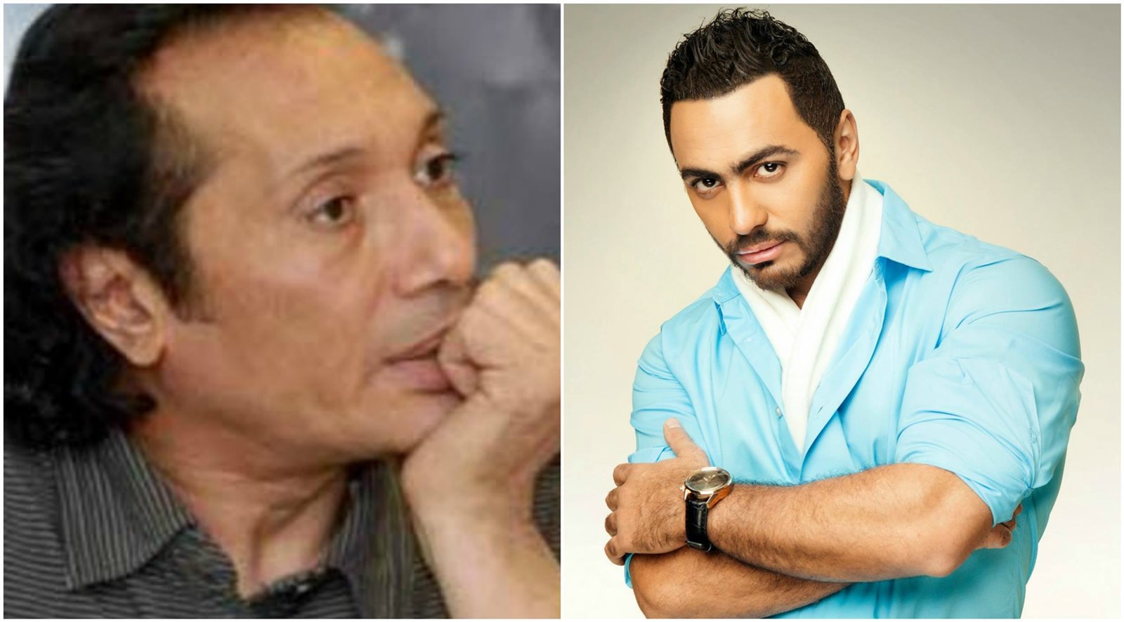 تامر حسني وعلي الحجار تامر حسني وعلي الحجار