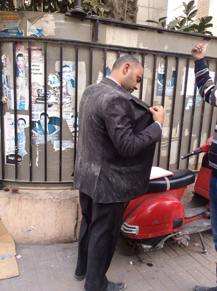 جانب من الوقفة جانب من الوقفة