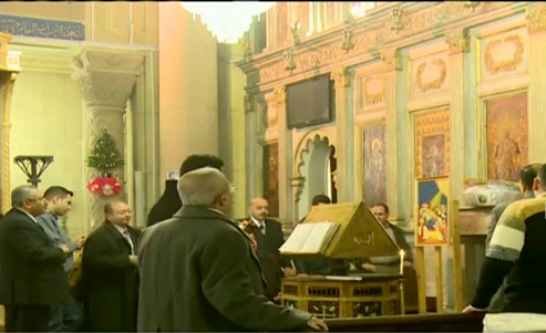 قداس عيد الميلاد المجيد بالكنيسة المرقسية بالأسكندرية