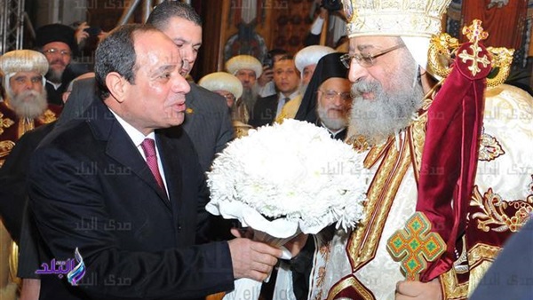 السيسي والبابا تواضروس
