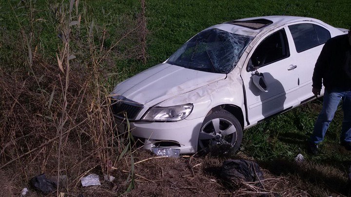 صابة 4 أشخاص في حادث على طريق «المحلة – كفر الشيخ»