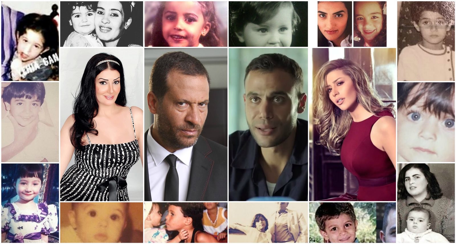 فنانون يحنون لأيام الطفولة