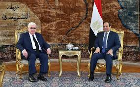 الرئيس السيسي وأخيه الرئيس فؤاد عصوم