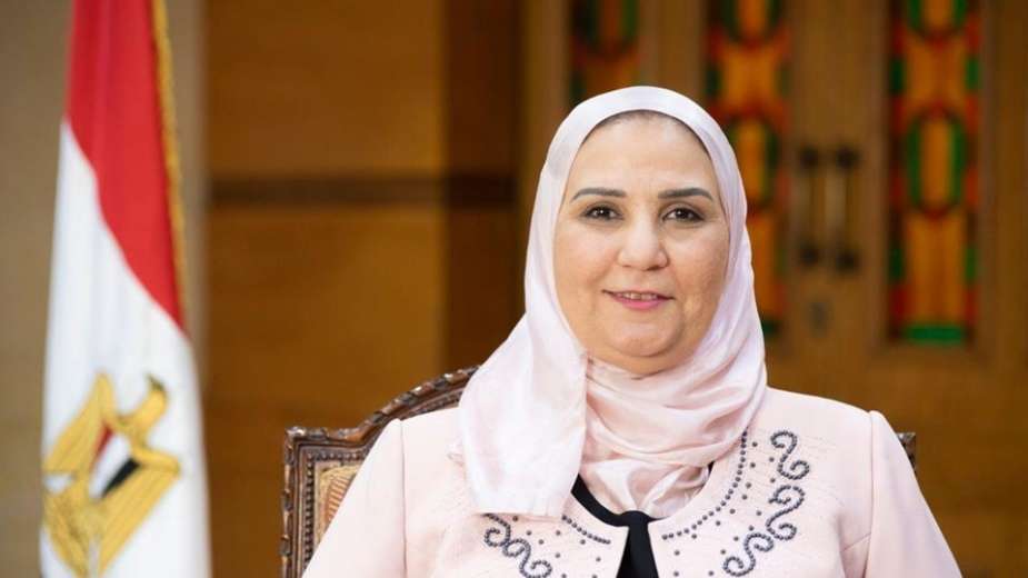 وزيرة التضامن الإجتماعى 