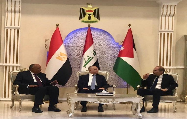 اجتماع مصر والأردن والعراق