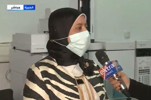 الدكتورة هند عبدالله، مدير المعمل المركزي للمبيدات