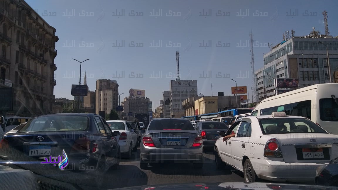 سيولة بمعظم المحاور الحيويه بالقاهرة
