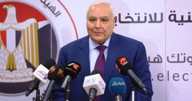 المستشار لاشين ابراهيم رئيس الهيئة الوطنية للانتخابات