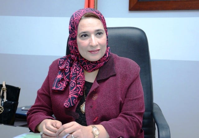  هويدا الجبالى عميد الكلية 