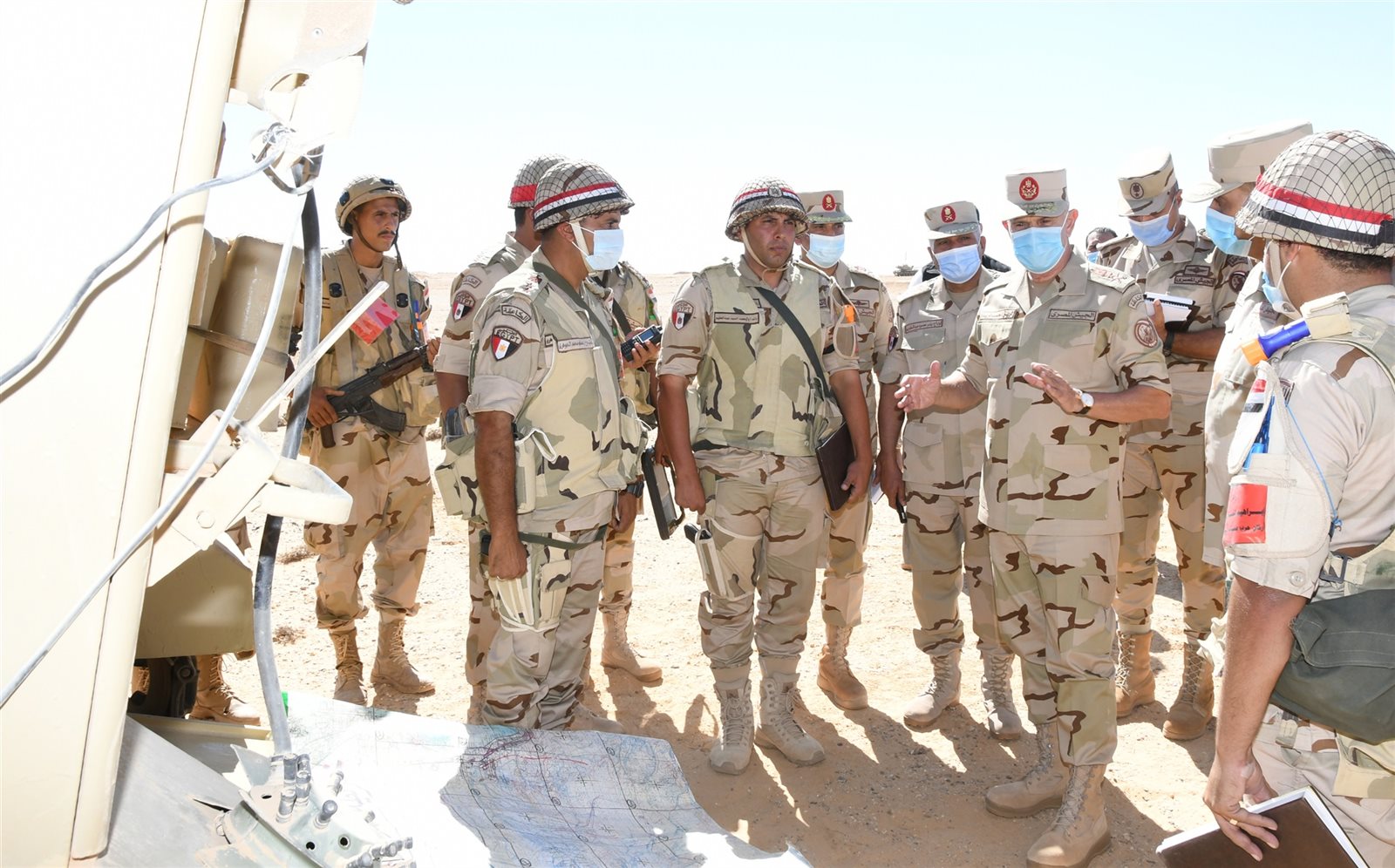 الفريق محمد فريد - رئيس الأركان الفريق محمد فريد - رئيس الأركان