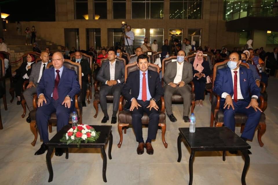 وزير الرياضة بصحبة محافظ القاهرة